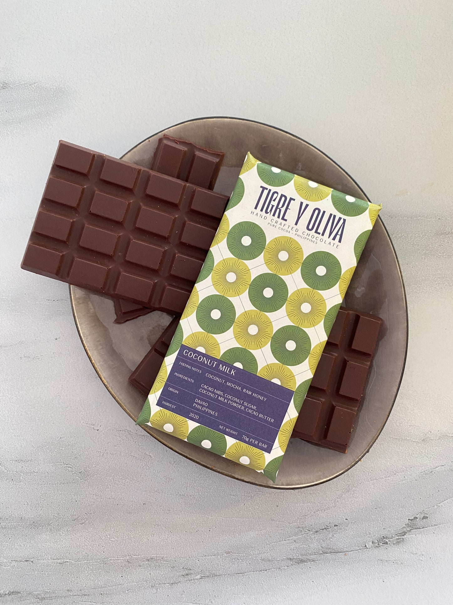 Coconut Milk Chocolate Bar